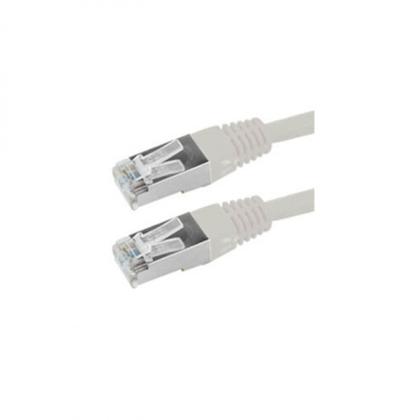 Imagem de Cabo de Rede RJ45 CAT5E Patch Cord 2 Metros Branco 0181077