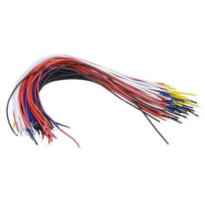 Imagem de Cabo De Solda PCB De 26AWG 20cm Com Revestimento De Estanho 100PCS/Conjunto Fio Conector Jumper