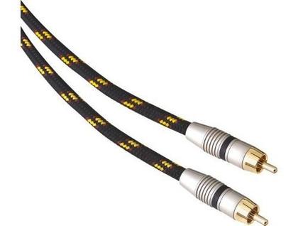 Imagem de Cabo De Subwoofer Aat Ar-1 Noisefree Rca X Rca 1m Blindado