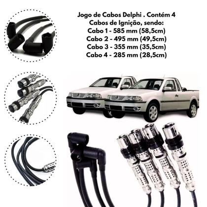 Imagem de Cabo De Vela Gol Saveiro Polo Golf Fox Delphi Xs10554