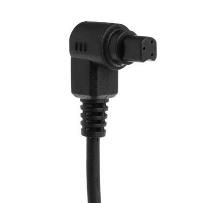 Imagem de Cabo Disparador Disparar Obturador Câmera Sincronismo Flash C3/RS-80N3