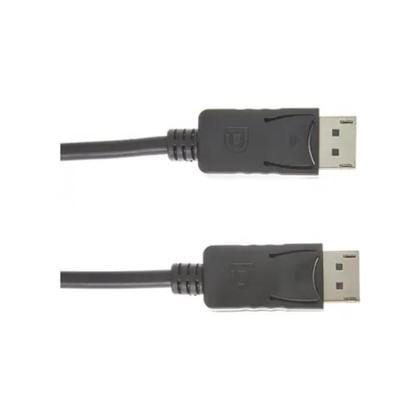 Imagem de Cabo Displayport 1.1 MD9 Macho 1,8M Com Trava Preto - 5702