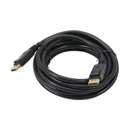 Imagem de Cabo Displayport 14 4k 144hz Adaptador Dp Blindado 1,5m 3 D Ultra Hd Pontas Gold Display Port