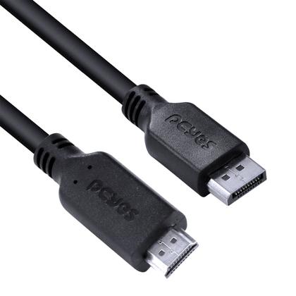 Imagem de Cabo Displayport Macho para HDMI 2.0 Macho 2 Metros - PDPHM-2