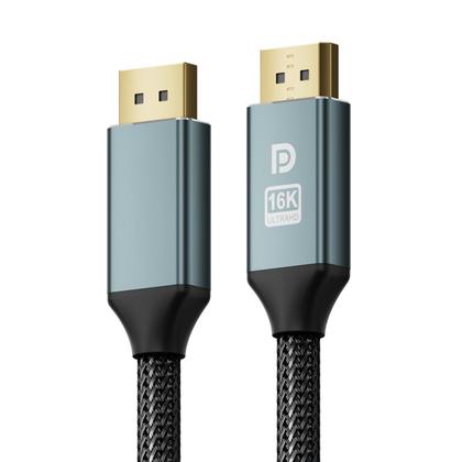 Imagem de Cabo DisplayPort VisionSync 2.1 16K @60Hz 10 pés para jogos