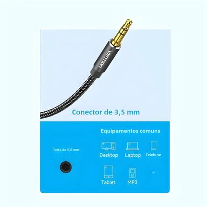 Imagem de Cabo Divisor de Áudio 3,5mm para 2 RCA Vention - Conector para Smartphone, Home Theater e Amplificador