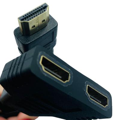 Imagem de Cabo Divisor Duplicador Y HDMI Macho X 2 HDMI Femea