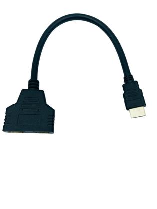 Imagem de Cabo Divisor Duplicador Y HDMI Macho X 2 HDMI Femea