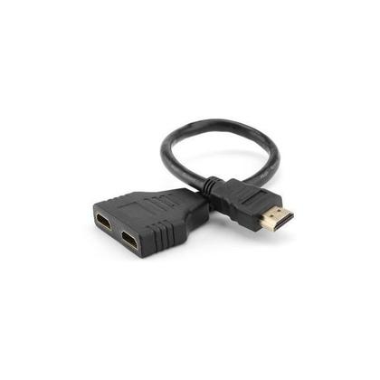 Imagem de Cabo Divisor Hdmi Splitter 1080p Duplicador De Saída Imagem