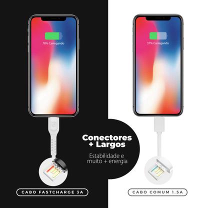 Imagem de Cabo Dual Shock Lightining Branco - 1,2m (MFI Homologado) - GShield