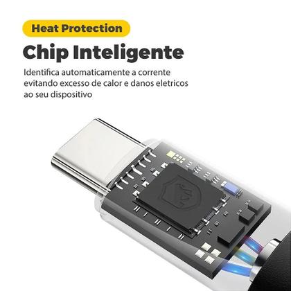 Imagem de Cabo Dual Shock Lightning / USB A - Preto - 1,2m - no Atacado - Caixa Fechada 10 Unidades - Gshield