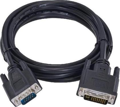 Imagem de Cabo DVI-I 24+5 Pinos para VGA 15 Pinos 2 Metros DIVGA-2