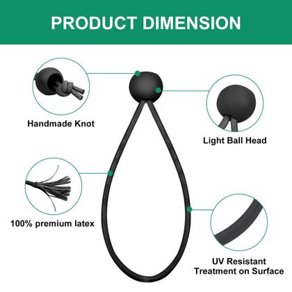 Imagem de Cabo elástico Skytened 60 unidades e 30 cm, resistente a UV