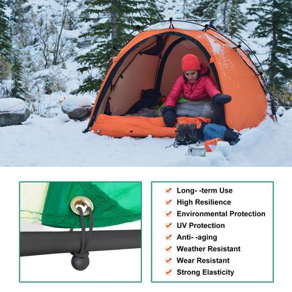 Imagem de Cabo elástico Skytened 60 unidades e 30 cm, resistente a UV