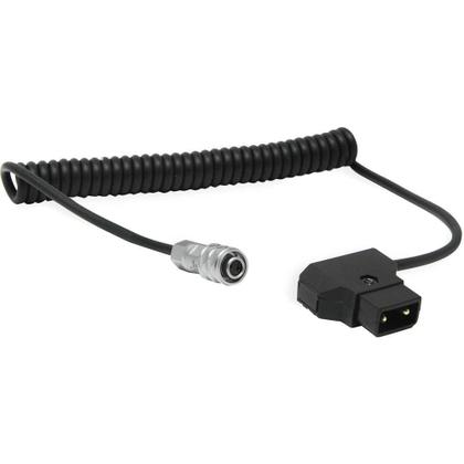 Imagem de Cabo Espiral D-Tap x 2 Pinos Blackmagic BMPCC 4K e 6K (40cm)