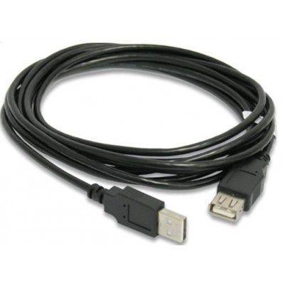 Imagem de Cabo Extensão Usb 1.8 Metros 2.0 Extensor Macho Fêmea