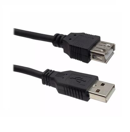 Imagem de Cabo Extensão Usb 1.8 Metros 2.0 Extensor Macho Fêmea