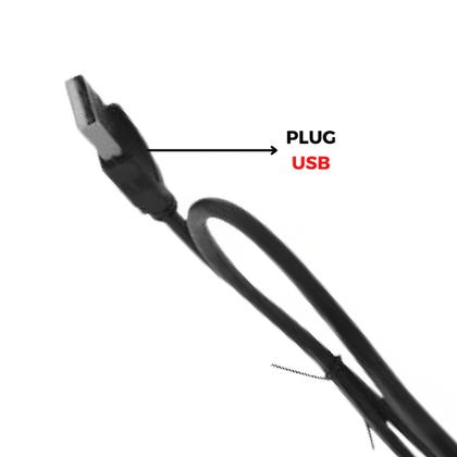 Imagem de Cabo Extensão USB para Adaptação Redondo Expex - EXC USB-RD