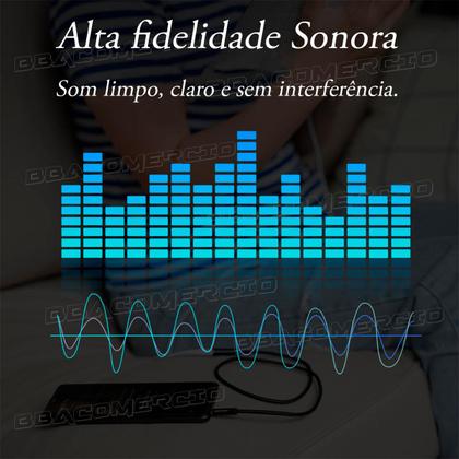 Imagem de Cabo Extensor 3.5mm P2 P3 4 Vias Fone Microfone 2m - Vention