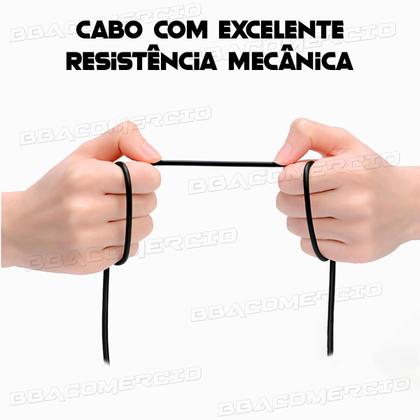 Imagem de Cabo Extensor 3.5mm P3 Macho P/ Fone Microfone 0,3m Vention