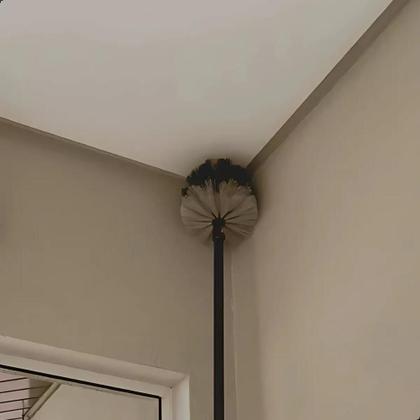 Imagem de Cabo Extensor 6 Metros com Rodo Limpa Vidros de 35cm e Vassoura de Teto e Pano Chão