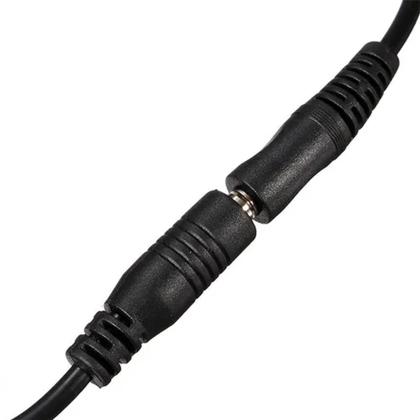 Imagem de Cabo Extensor Adaptador P2 Macho Para P2 Femea 1,5 Metros