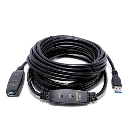 Imagem de Cabo Extensor Amplificado de Alta Velocidade Usb 3.0 10 Mt