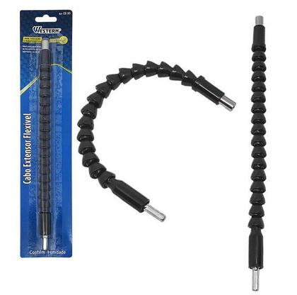 Imagem de Cabo Extensor Eixo Prolongador Flexível Para Parafusadeira