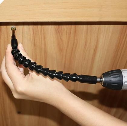 Imagem de Cabo Extensor Eixo Prolongador Flexível Para Parafusadeira