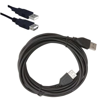 Imagem de Cabo Extensor Extensão Usb 2.0 5 Metros Macho Femea