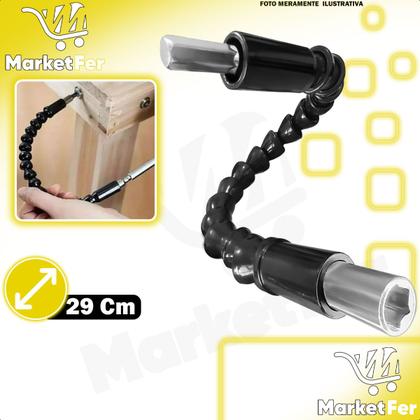 Imagem de Cabo Extensor Flexível Com 29cm Para Parafusadeira