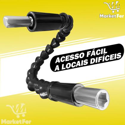 Imagem de Cabo Extensor Flexível Com 29cm Para Parafusadeira