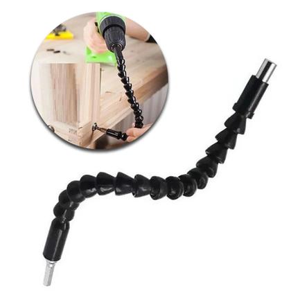 Imagem de Cabo Extensor Flexível Eixo Prolongador 1/4 Para Parafusadeira 30cm