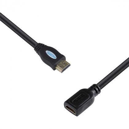 Imagem de Cabo extensor hdmi 2.0 4k ultra hd 3d conexao ethernet 3 metros - h20f-3