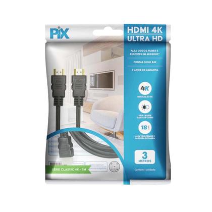 Imagem de Cabo Extensor Hdmi 2 Metros Emenda 4k 2.0 Macho 2m