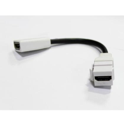 Imagem de Cabo Extensor Hdmi F/F - Plano Sem Aterramento
