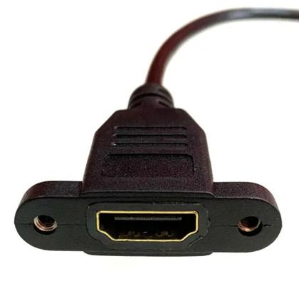 Imagem de Cabo Extensor Hdmi Macho para Hdmi Femea 30cm