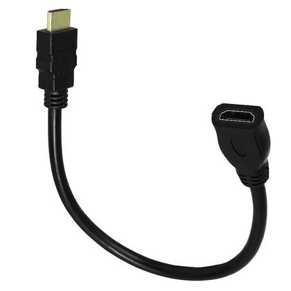 Imagem de Cabo Extensor HDMI Macho para HDMI Fêmea 30cm V1.4