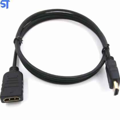 Imagem de Cabo Extensor Hdmi Macho X Hdmi Fêmea 30Cm