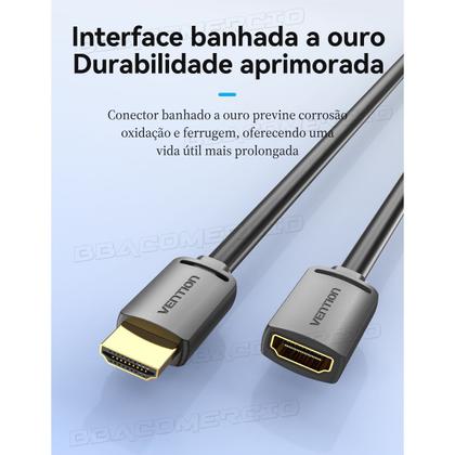 Imagem de Cabo Extensor Hdmi X Hdmi 2.0 4k 60fps hdr Full Hd 3 Metros