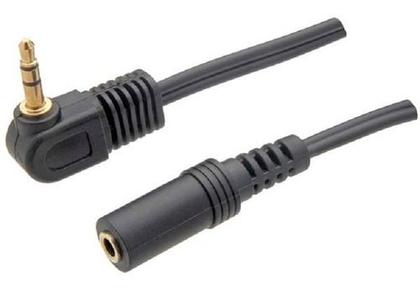 Imagem de Cabo Extensor P2 Fêmea / P2 Macho Pino 90 Graus 1,80 Mts