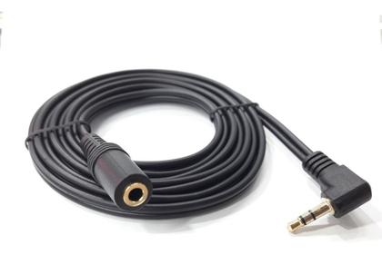 Imagem de Cabo Extensor P2 Fêmea X P2 Macho Pino 90 Graus 1,80 Mts MXT