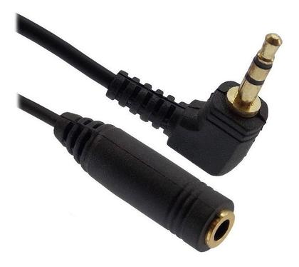 Imagem de Cabo Extensor P2 Fêmea X P2 Macho Pino 90 Graus 1,80 Mts MXT