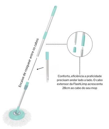 Imagem de Cabo Extensor Para Mop Giratório Flash Limp