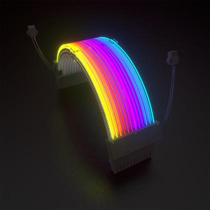 Imagem de Cabo Extensor Redragon 24 Pinos Atx Argb Para Placas Mãe