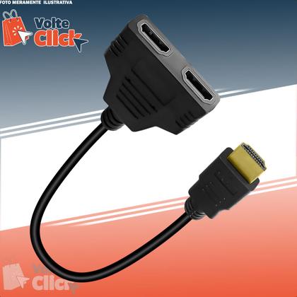 Imagem de Cabo Extensor Splitter Hdmi 1x2