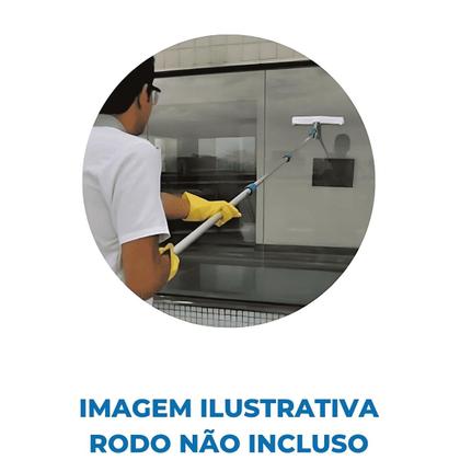 Imagem de Cabo Extensor Telescópico de Alumínio 3 Metros Para Rodo Limpa Vidros Bralimpia