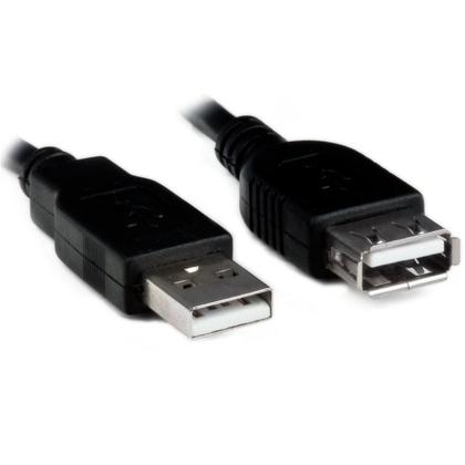 Imagem de Cabo Extensor USB 2.0 A Macho x USB 2.0 A Fêmea, PlusCable, 3 metros - PC-USB3002
