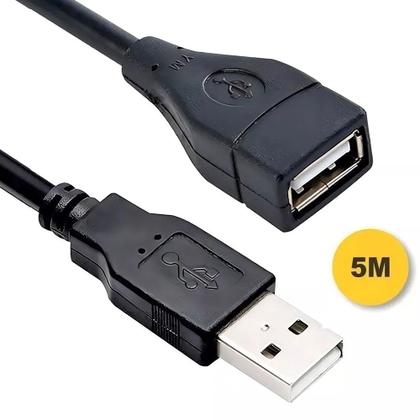 Imagem de Cabo extensor usb 2.0 am/af 5m preto md9