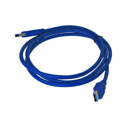 Imagem de Cabo Extensor Usb 3.0 Macho X Macho 1,5m Azul